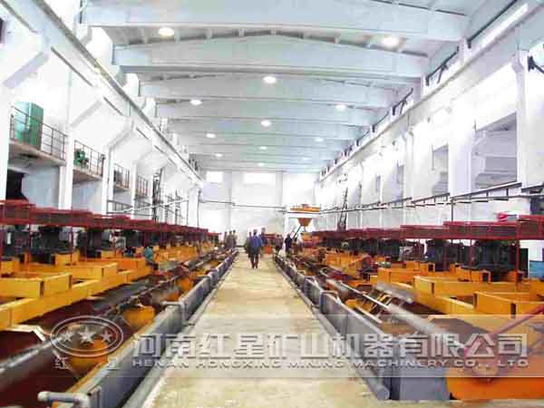 冶金選礦生產(chǎn)線(xiàn)現(xiàn)場(chǎng)